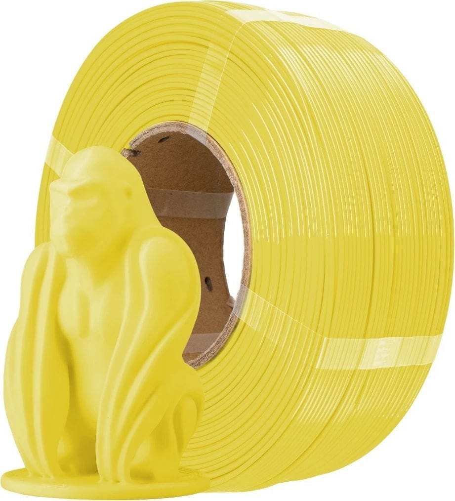 AzureFilm PETG Hyper Speed Refill Filament (spool-free) 1kg, Banana Yellow Pastel