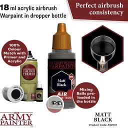 The Army Painter Warpaints Air - Matt Black