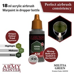 The Army Painter Warpaints Air - Militia Green