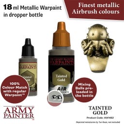 The Army Painter Warpaints Air Metallics - Tainted Gold