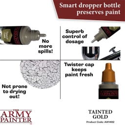 The Army Painter Warpaints Air Metallics - Tainted Gold