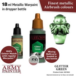 The Army Painter Warpaints Air Metallics - Glitter Green