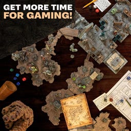 GameMaster: Wilderness Adventures Role-Playing Paint Set