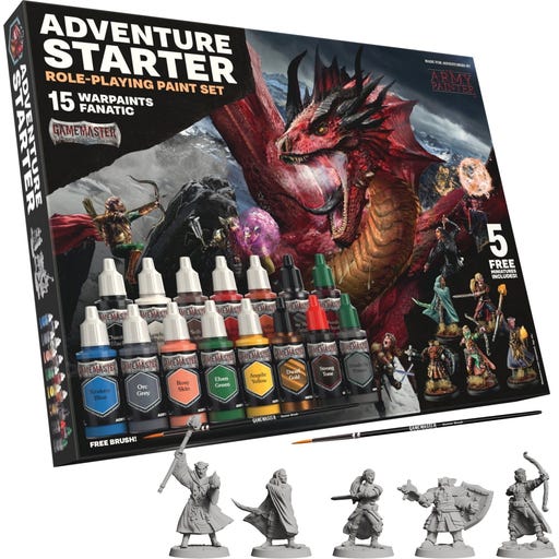 GameMaster: Adventure Starter Role-Playing Paint Set