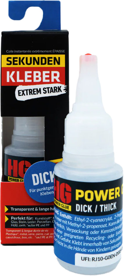 HG Power Glue Superglue, Thick (20 g)