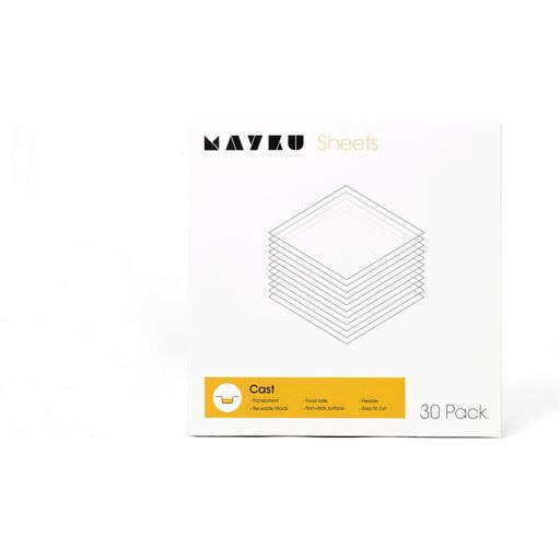 Mayku Clear Sheets - 30 pièces, 0,5 mm