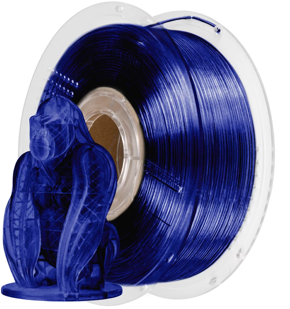 AzureFilm PETG Hyper Speed Filament 1kg, Dark Blue