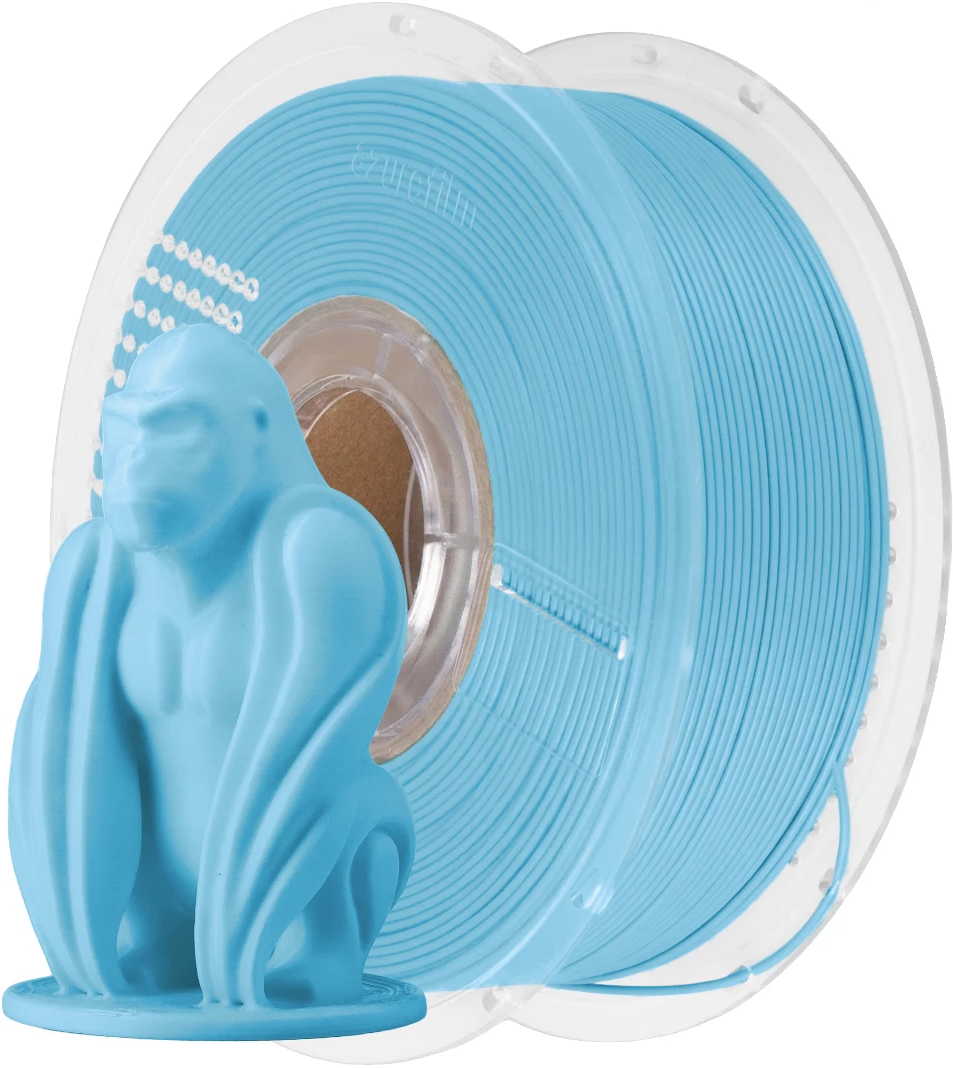AzureFilm PLA Filament 1kg, Cyan