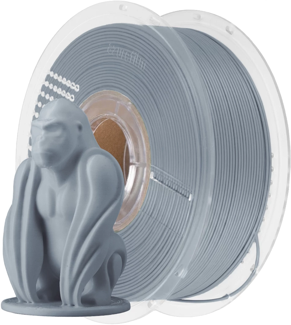 AzureFilm PLA Filament 1kg, Grey