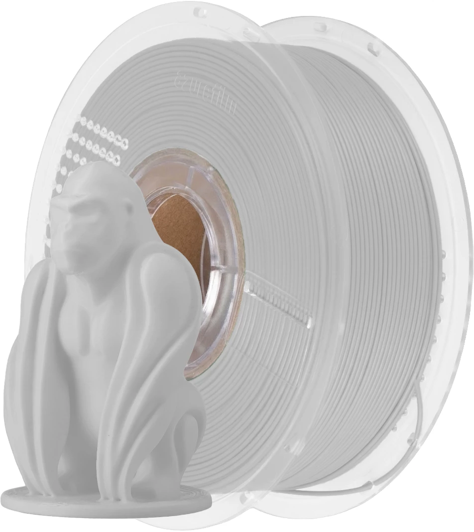AzureFilm PLA Filament 1kg, Light Grey