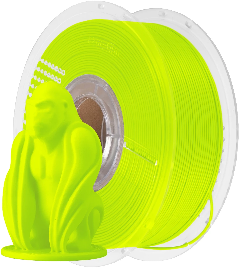 AzureFilm PLA Filament 1kg, Neon Lime