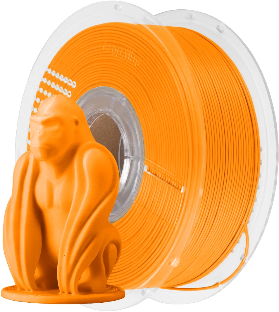 AzureFilm PLA Filament 1kg, Neon Orange