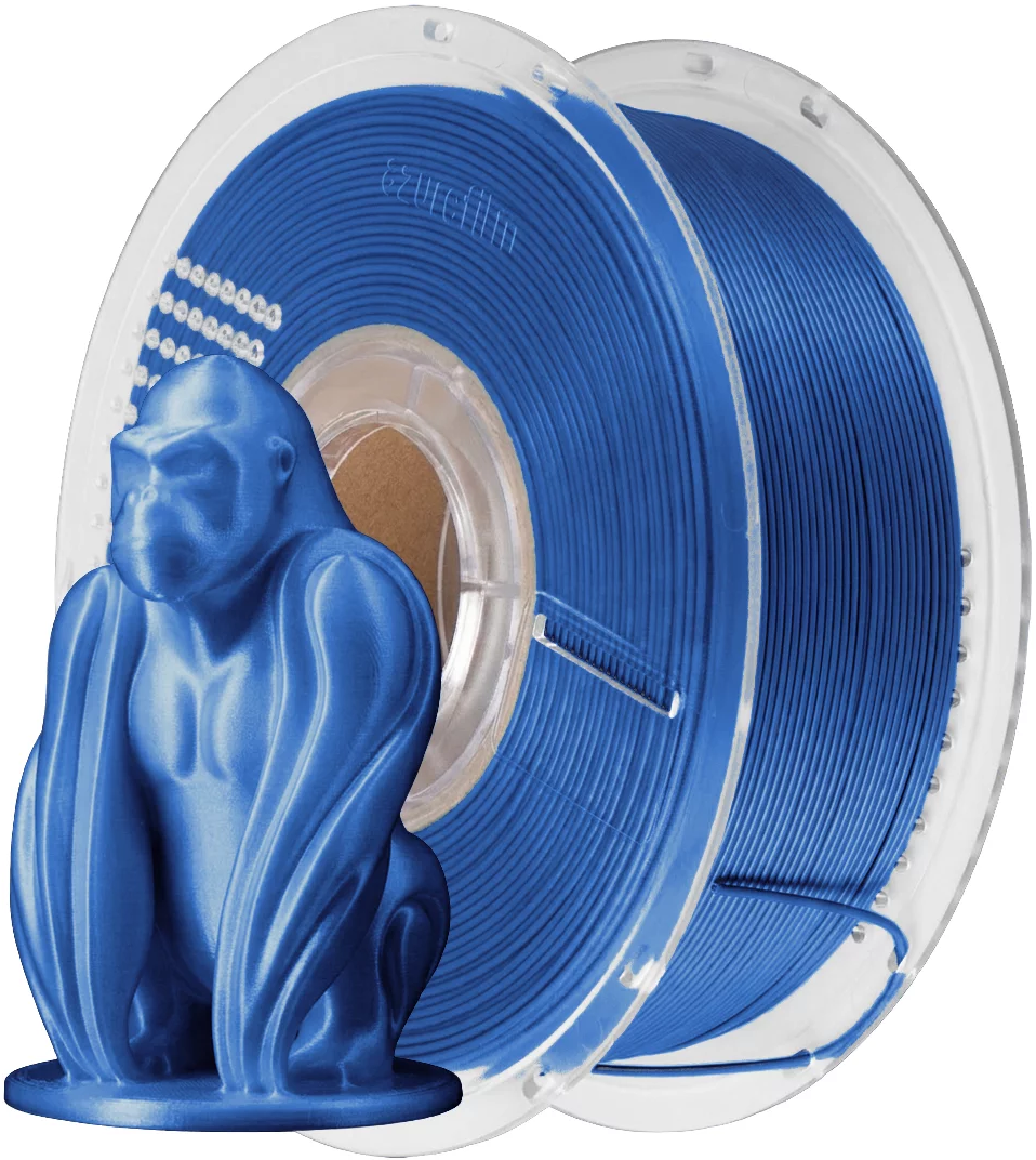 AzureFilm PLA Filament 1kg, Pearl Night Blue