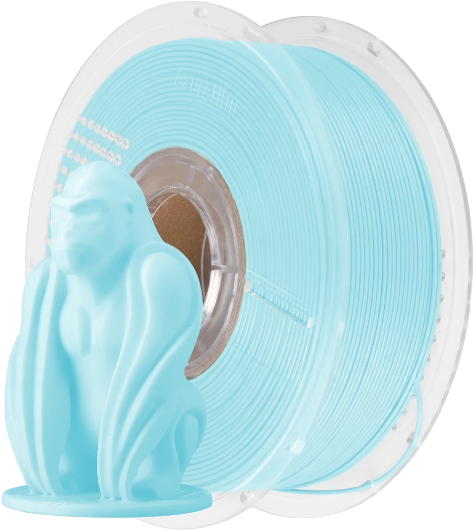 AzureFilm PLA Filament 1kg, Baby Blue Pastel