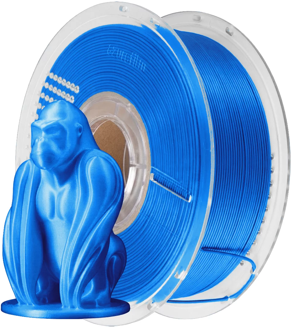 AzureFilm PLA Filament 1kg, Pearl Blue