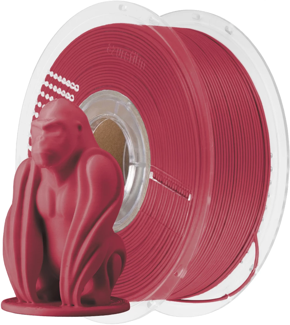 AzureFilm PLA Filament 1kg, Red Wine