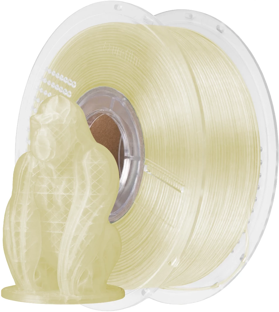 AzureFilm PLA Filament 1kg, Transparent