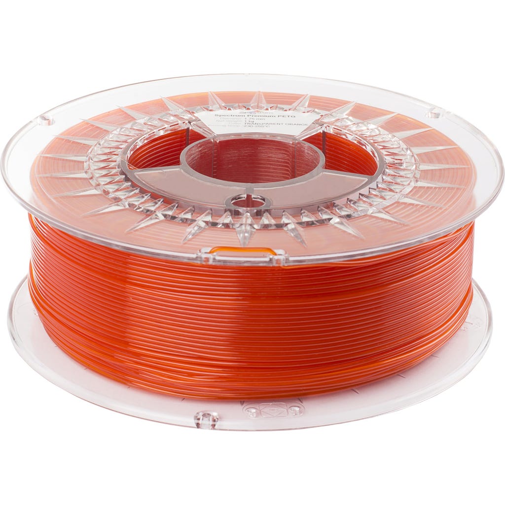 Filamento PET-G Trasparente Vetroso Per Stampanti 3D - Resistente E Preciso, 1.75mm - 2