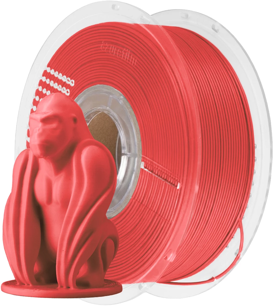 AzureFilm PLA Matte HS Filament 1kg, Coral