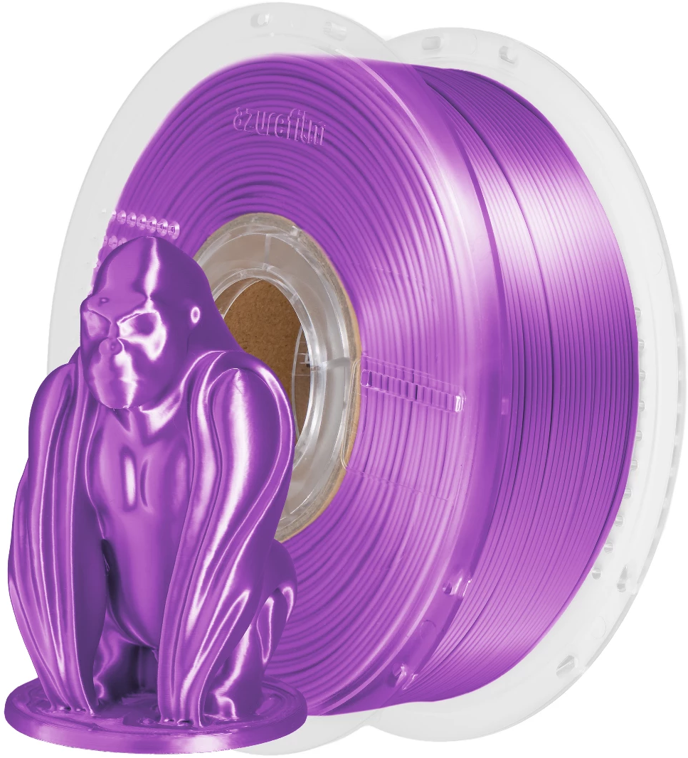 AzureFilm PLA Silk Filament 1kg, Princess Gleam