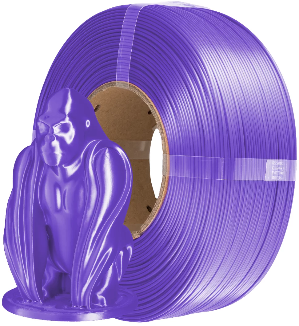 AzureFilm PLA Silk Refill Filament (spool-free) 1kg, Lila