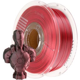 AzureFilm PLA Silk Dual Color Crimson Steel
