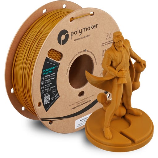 Polymaker PLA Pro Metallic Gold - 3DJake România