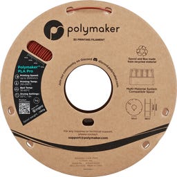 Polymaker PLA Pro Metallic Dark Red