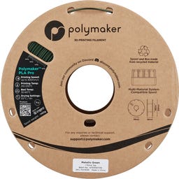 Polymaker PLA Pro Metallic Green