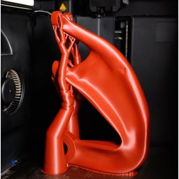 Polymaker PLA Pro Metallic Dark Red