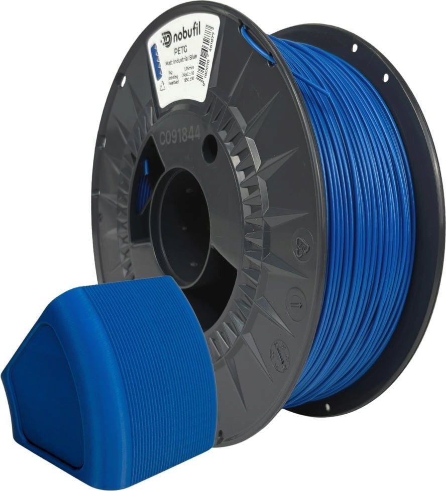 Nobufil PETG Filament 1kg, Matt Industrial Blue