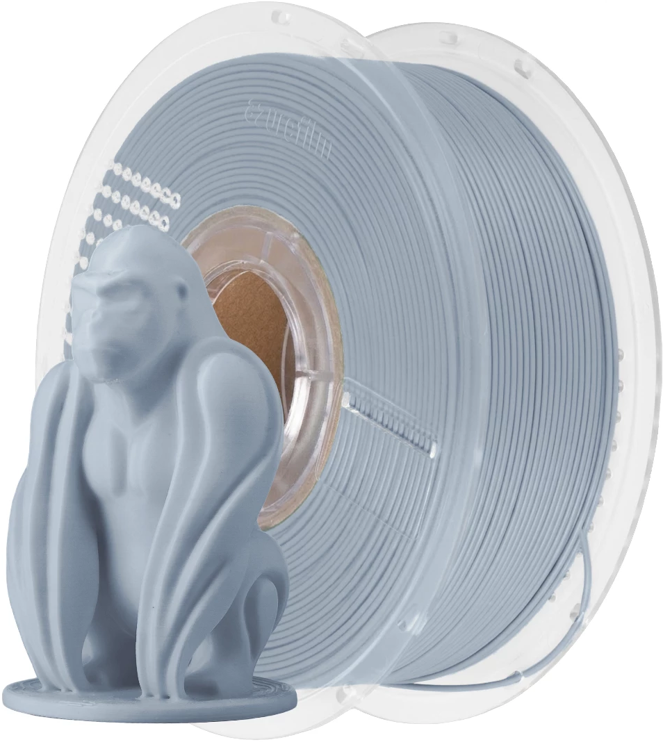 AzureFilm PLA Strongman Filament 1kg, Grey