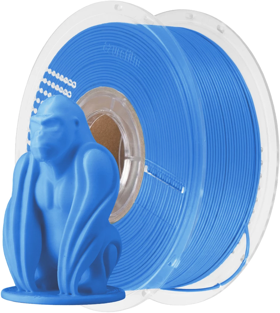 AzureFilm PLA Strongman Filament 1kg, Blue