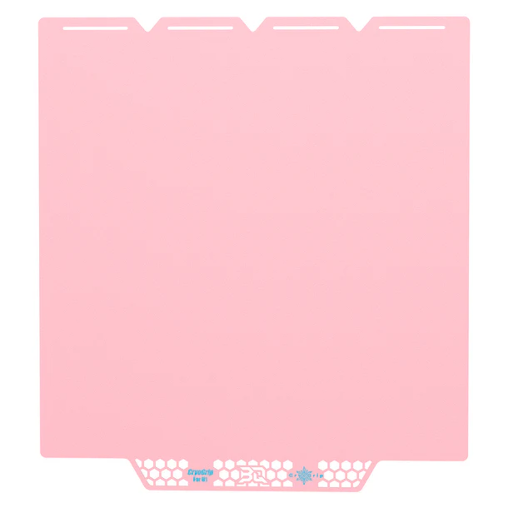 BIQU CryoGrip Pro Glacier Build Plate 270 x 270 mm, Pink