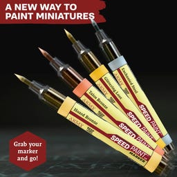 The Army Painter Speedpaint Marker Metallic Set