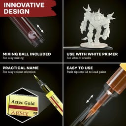 The Army Painter Speedpaint Marker Metallic Set