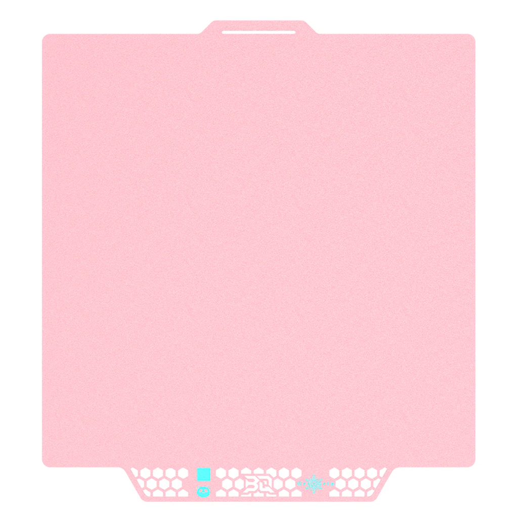 BIQU Panda CryoGrip Pro Glacier Build Plate for Bambu Lab X1 / X2D / P1 / P2 / A1, Pink