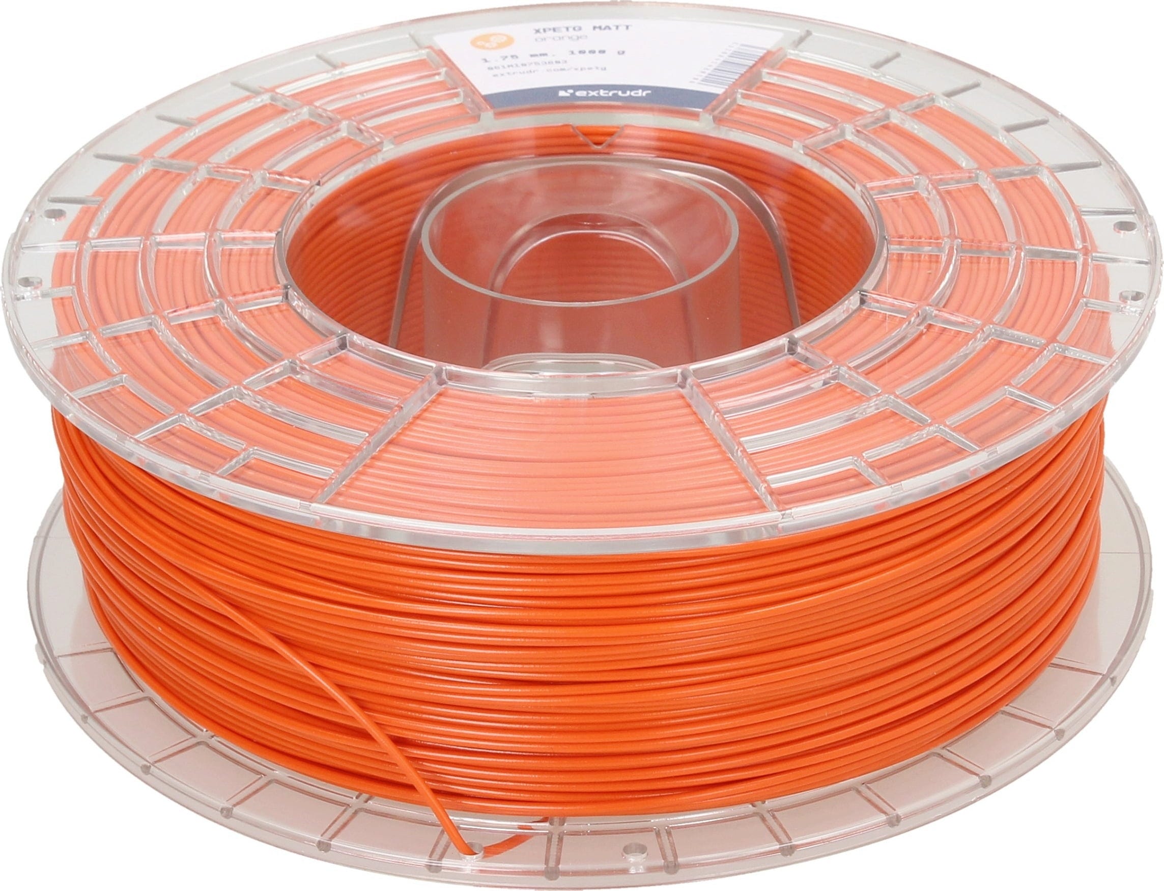 Extrudr XPETG Matt Filament 1kg, Orange