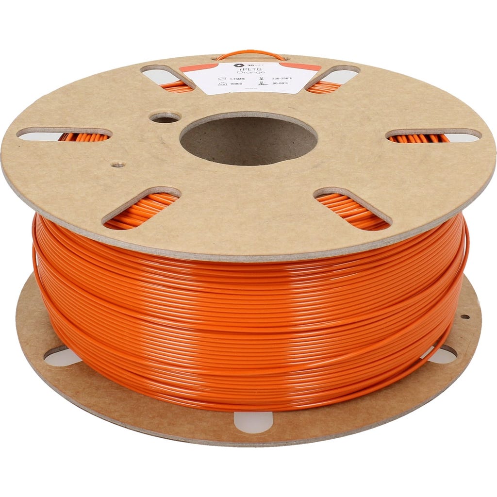 3DJAKE RPETG Orange 3DJake Ireland 3djake rpetg orange 3djake ireland
