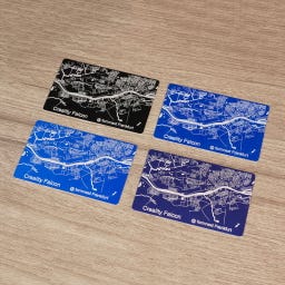 Creality Multicolor Aluminum Business Cards
