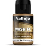 Vallejo Model Wash 520 Dark Khaki Green