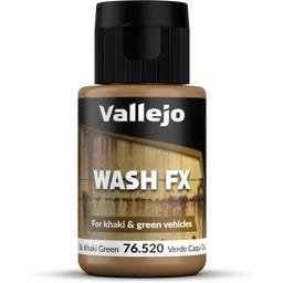 Vallejo Model Wash 520 Dark Khaki Green