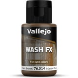 Vallejo Model Wash 514 Dark Brown