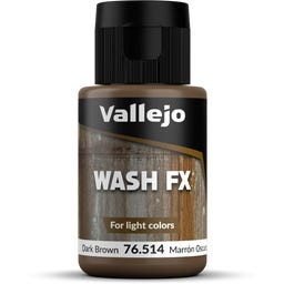 Vallejo Model Wash 514 Dark Brown