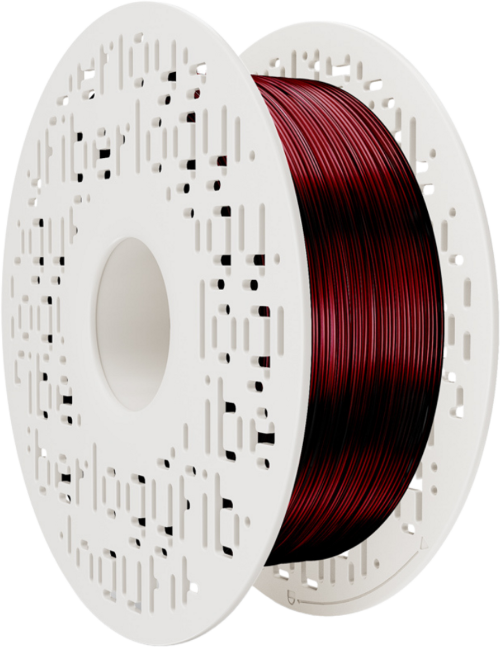 Fiberlogy Easy ABS Filament 750g, Burgundy Transparent