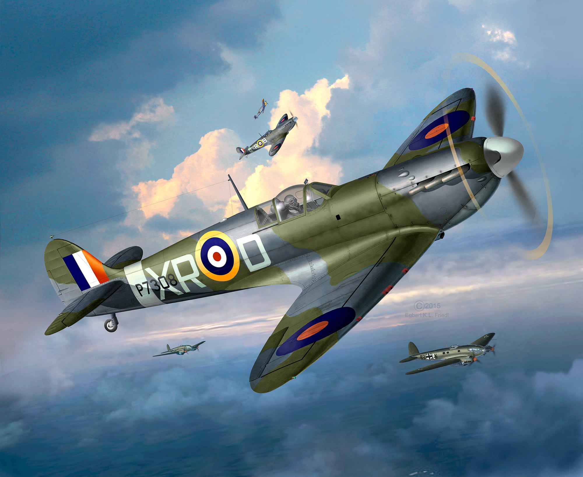 Revell Supermarine Spitfire Mk.II - 1 pcs