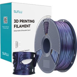 SUNLU PLA Galaxy Stardust Purple - 1,75 mm / 1000 g