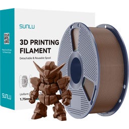 SUNLU PLA+ 2.0 Coffee Brown - 1,75 mm / 1000 g