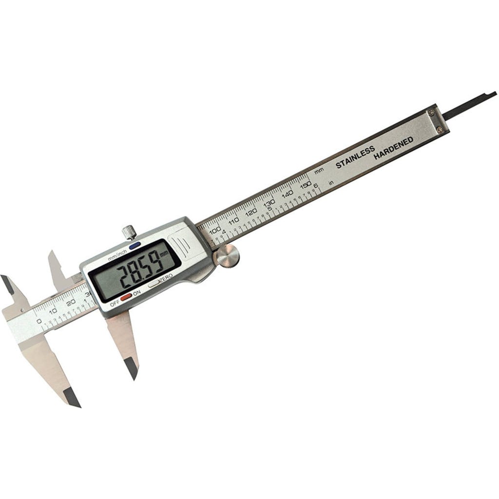 Calibro Di Profondità Disco Freno - Misuratore 0-60mm, Precisione 0,1mm, In Lega Alluminio