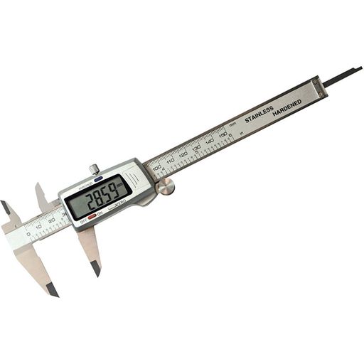 Silverline Digitalno pomično mjerilo - šubler - 150 mm